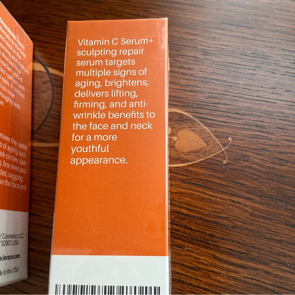 Vitamin C Serum+ Sculpting Repair Serum - Orange / includes 2 - Picture 4 of 7